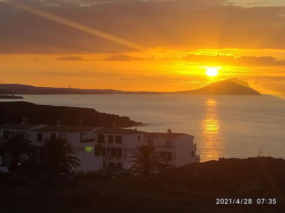 Amazing Seaview Balcon Del Mar Glass Veranda Costa Del Silencio Exterior foto
