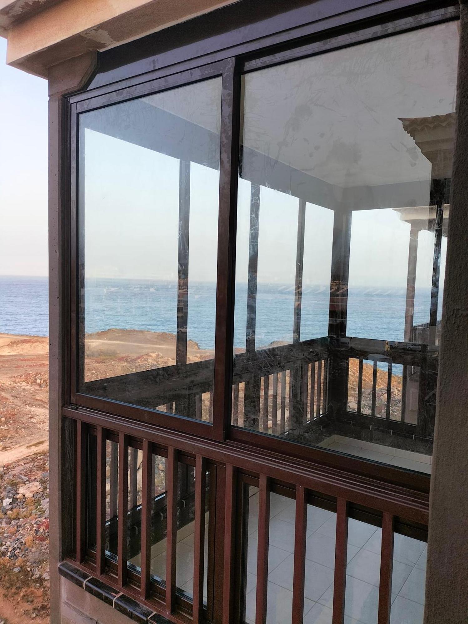 Amazing Seaview Balcon Del Mar Glass Veranda Costa Del Silencio Exterior foto
